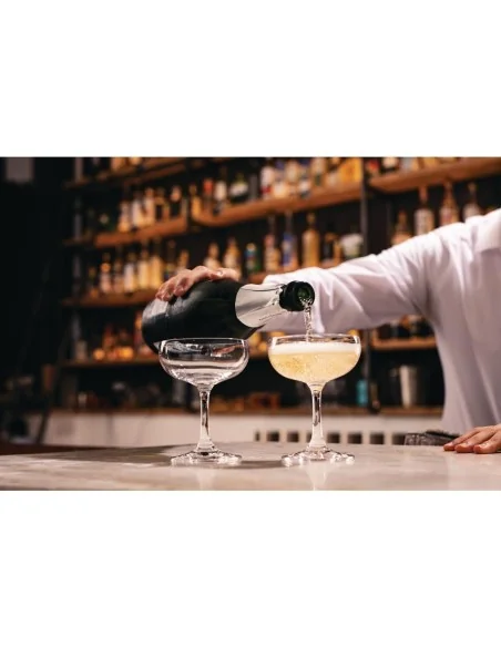 Coupe à champagne en cristal Bar Collection Olympia 200ml (Lot de 6)