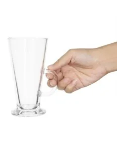 Verres boissons chaudes en verre trempé Olympia (Lot de 12) 2