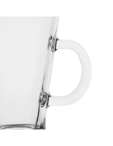 Verres boissons chaudes en verre trempé Olympia (Lot de 12)