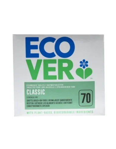 Tablettes lave-vaisselle Ecover (lot de 70)