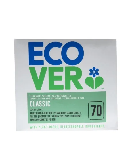 Tablettes lave-vaisselle Ecover (lot de 70)