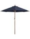 Parasol rond Bolero 3m bleu marine