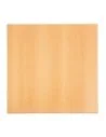 Plateau de table carré Bolero effet hêtre 600mm