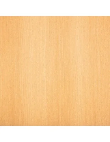 Plateau de table carré Bolero effet hêtre 600mm