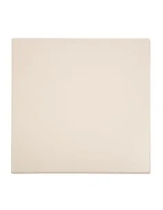 Plateau de table carré Bolero blanc cassé 600mm