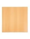Plateau de table carré Bolero effet hêtre 700mm