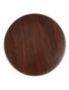 Plateau de table rond Bolero 600mm marron foncé