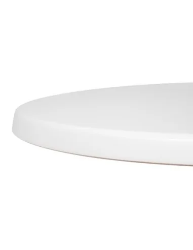 Plateau de table rond Bolero 600mm blanc cassé
