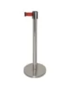 Barrière rétractable à sangle Bolero rouge 3m