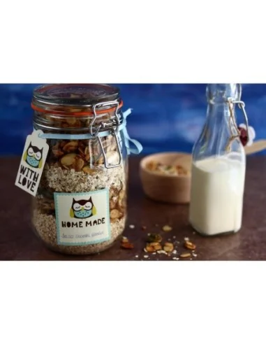 Bocal à conserves avec clip Kilner 1L