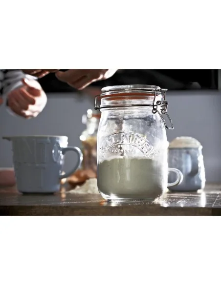 Bocal à conserves avec clip Kilner 1L