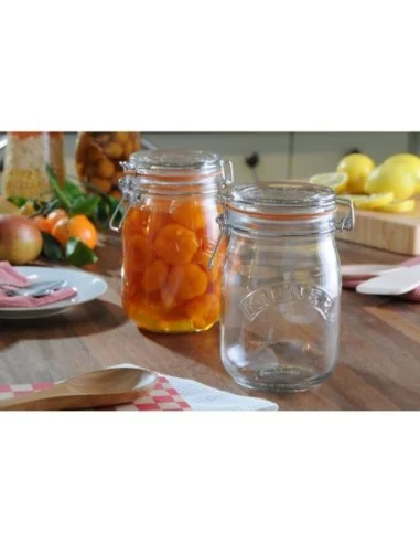 Bocal à conserves avec clip Kilner 1L