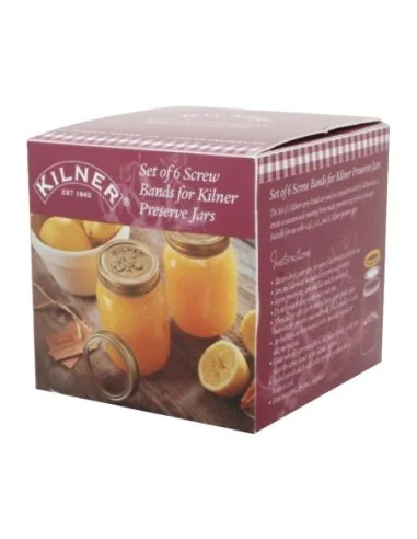 Bocal à conserves couvercle vis Kilner 1L