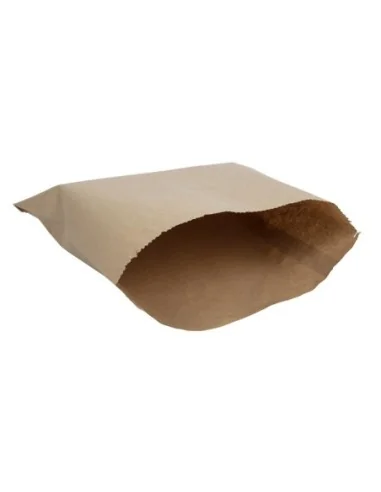 Sachets sandwich compostables en kraft recyclé Vegware (Lot de 1000)