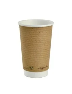 Gobelets boissons chaudes double paroi compostables Vegware 455 ml (lot de 400) 2