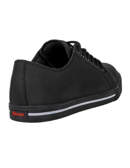 Baskets de sécurité noires en microfibre recyclée Slipbuster 38