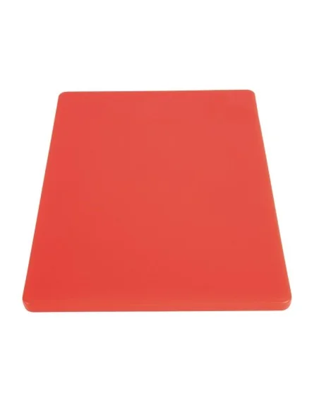 Petite planche à découper basse densité Hygiplas rouge