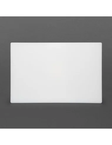 Petite planche à découper basse densité Hygiplas blanche
