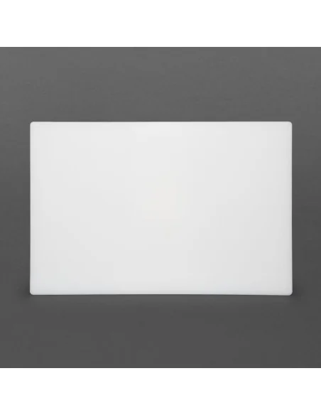 Petite planche à découper basse densité Hygiplas blanche