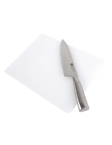 Petite planche à découper basse densité Hygiplas blanche