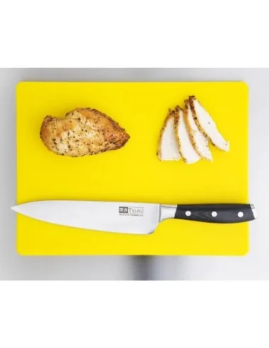 Petite planche à découper basse densité Hygiplas jaune