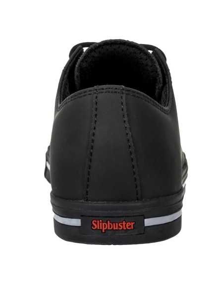 Baskets de sécurité noires en microfibre recyclée Slipbuster 45