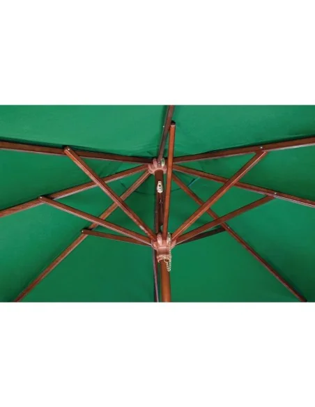 Parasol carré Bolero 2,5m vert