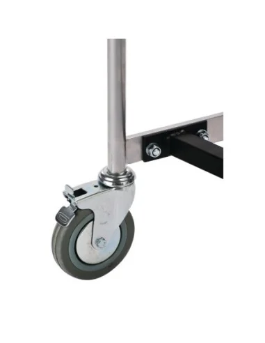 Portant à vêtements professionnel en Z