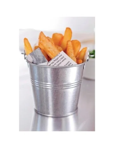 Cornets à frites antigraisse motif papier journal (lot de 1100)