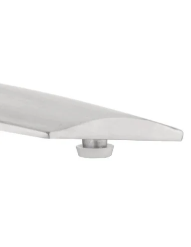 Table bistro carrée plateau basculant frêne Bolero 600mm