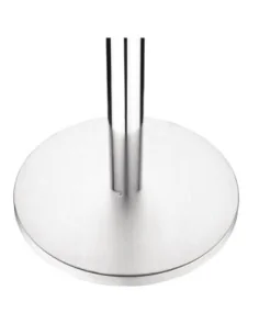 Pied de table rond en acier inoxydable Bolero 2