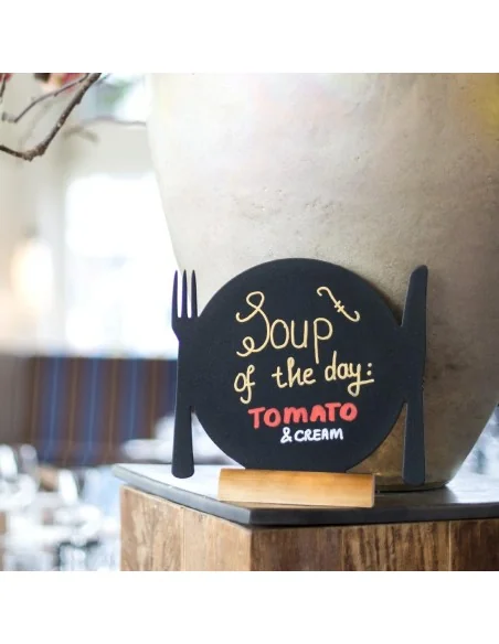 Silhouette de table assiette Securit (Lot de 3)