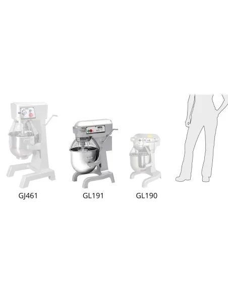 Batteur planétaire Buffalo 20L 1100W