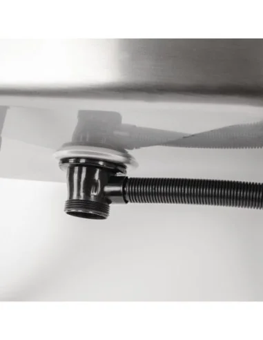 Bac vide seaux en acier inoxydable Vogue