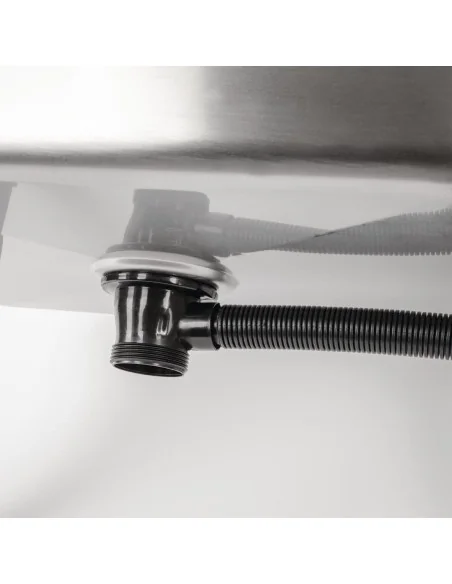 Bac vide seaux en acier inoxydable Vogue