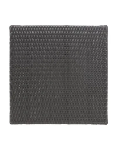 Table carrée pliante en rotin PE Bolero 600mm