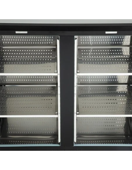 Arrière-bar Polar Série U 2 portes et 4 tiroirs