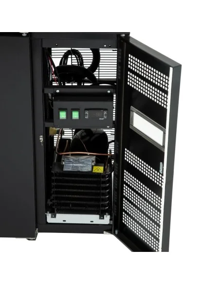 Arrière-bar Polar Série U 2 portes et 4 tiroirs