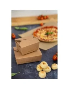 Cartons alimentaires compostables No5 Vegware 1,05L (lot de 150) 2