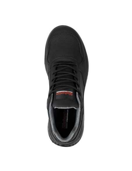 Baskets de sécurité noires en microfibre recyclée Slipbuster 45