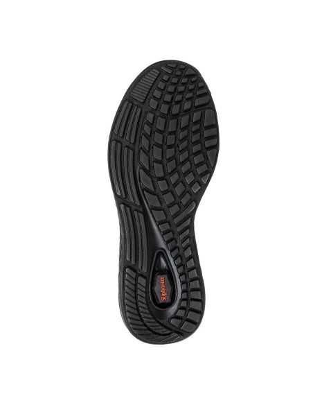 Baskets de sécurité noires en microfibre recyclée Slipbuster 45