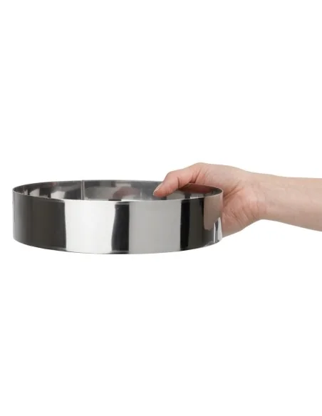 Cercle à mousse inox De Buyer 240 x 60mm