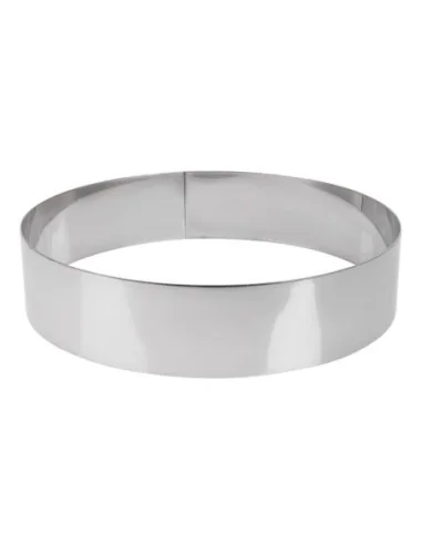 Cercle à mousse inox De Buyer 200 x 45mm