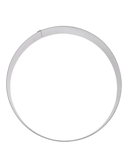 Cercle à mousse inox De Buyer 200 x 45mm