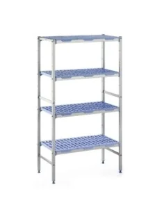 Rayonnage modulaire 4 niveaux Tournus 400 x 690mm