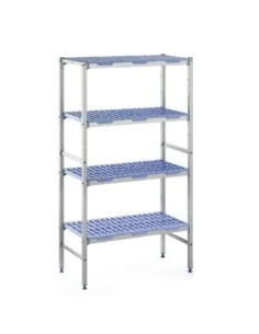 Rayonnage modulaire 4 niveaux Tournus 400 x 1092mm