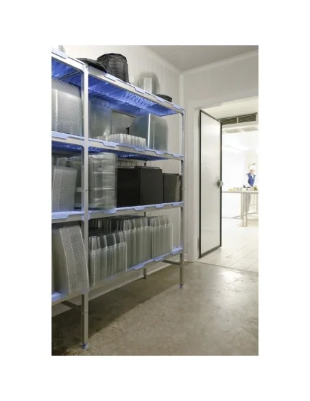 Rayonnage modulaire 4 niveaux Tournus 500 x 690mm