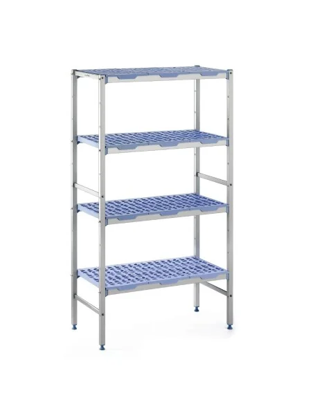 Rayonnage modulaire 4 niveaux Tournus 500 x 1092mm