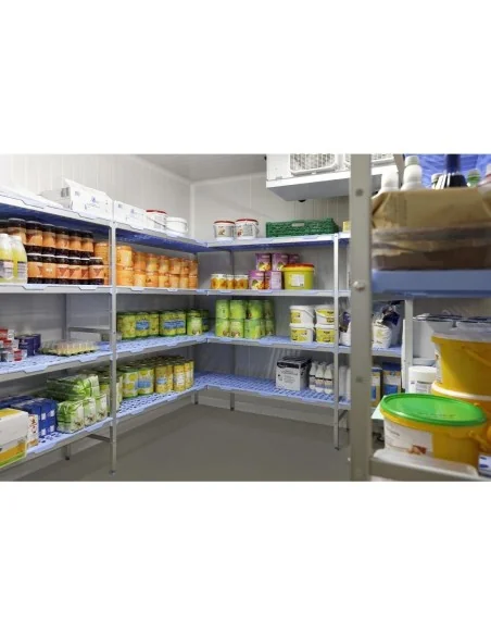 Rayonnage modulaire 4 niveaux Tournus 500 x 1492mm