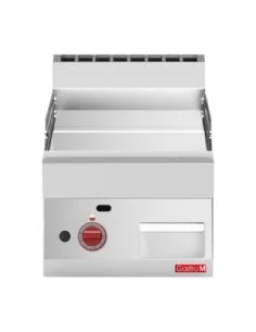 Plancha gaz plaque rainurée 65/40 FTRG Gastro M 650